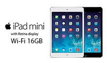 Free £10 Argos voucher on selected 16GB iPad mini with Retina display.