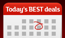 Check back each day to see our best deals.