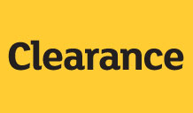 Clearance. Hurry whilst stocks last!