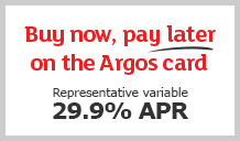 Spend over £99, pay 6 months later.