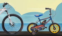Raleigh bikes at Argos.
