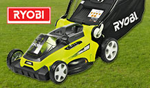 Browse our great range of Ryobi garden power.