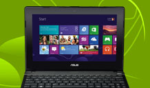 Touchscreen Laptops.