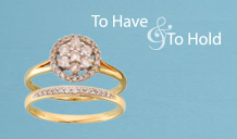 Something to hold wedding rings together
