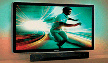 Create a surround sound experience within your own home with our range of soundbars.