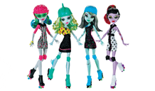 Monster High dolls and dress sets are now available at Argos.