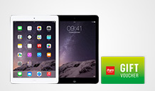 Get £20 worth of Argos vouchers when you buy any iPad Air 16GB or 32GB instore.