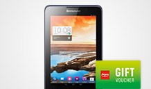 Receive a free £10 Argos gift voucher when you buy the new Lenovo tablet.