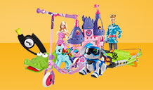 3 for 2 on selected Toys brands. Over 200 Toys included**
