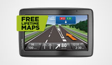 Save up to 1/2 price on selected sat navs.