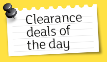 Today’s Clearance Deals.*