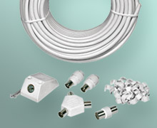 TV aerials, boosters and accessories.