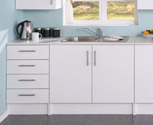 Fitted kitchens.