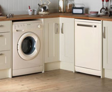Large kitchen appliances.