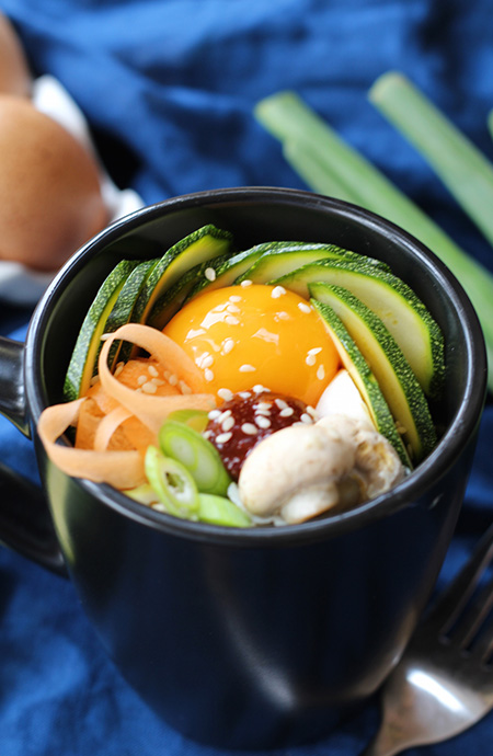 Bibimbap mug Recipe