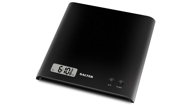 Black Salter Digital Kitchen Scale.