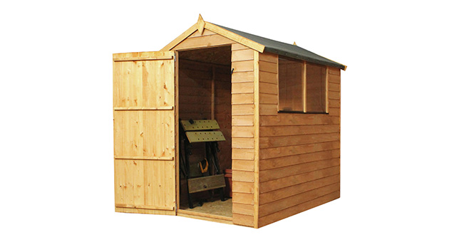 Arrow Pent Metal Garden Shed.