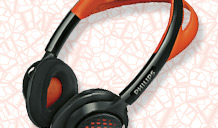 We love these comfy and secure headphones. They're water resistant too - ideal for whatever the weather.