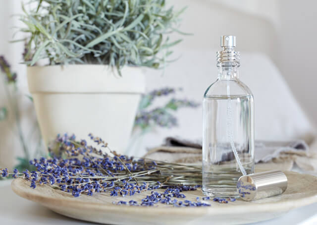 Lavender water spray.