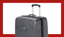 Half price on selected Luggage. Prices shown online already include discount. Subject to availability. Offers end 25/03/2014..