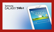 Free £30 Argos Voucher when you buy any Samsung Galaxy Tab 3 7 Inch. Subject to availability. Terms and conditions apply. Offers end 18/04/2014.