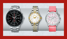 Half Price on selected Watches, plus an extra 10% off over 600 watches. Prices shown online already include discount. Subject to availability. Offer ends 17/12/2013..