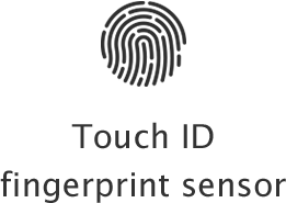 Touch ID fingerprint sensor