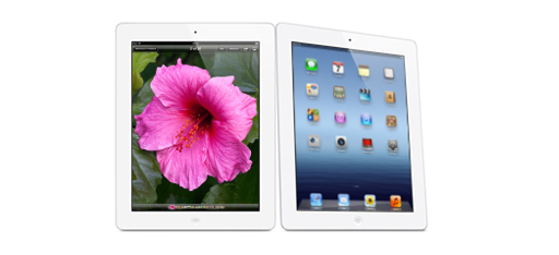 Over 3.1 million pixels and an A5X quad core processor making it fast and fluid