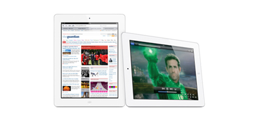 The new iPad is enabled with a next-generation Wi-Fi & 4G connectivity allowing you to download video, music & email faster wherever you go