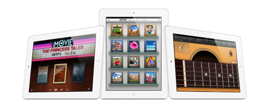 Buy the iLife & iWork apps at the app store to fully enhance your media viewing and work capabilities with presentations & spreadsheets on the new iPad