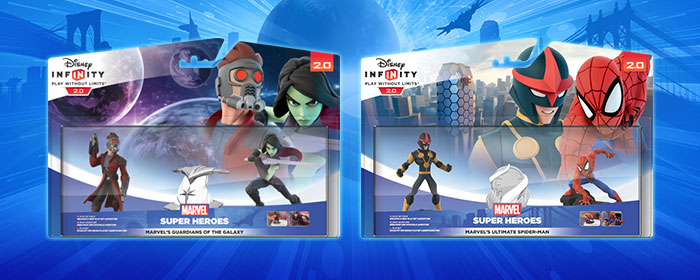 Disney Infinity 2.0 play-set packs.