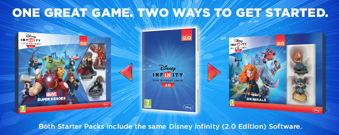 Buy Disney Infinity 2.0 starter packs at Argos.