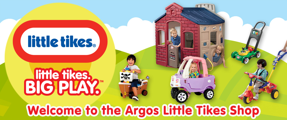 Little Tikes. Big Play. Welcome to the Argos Little Tikes shop.