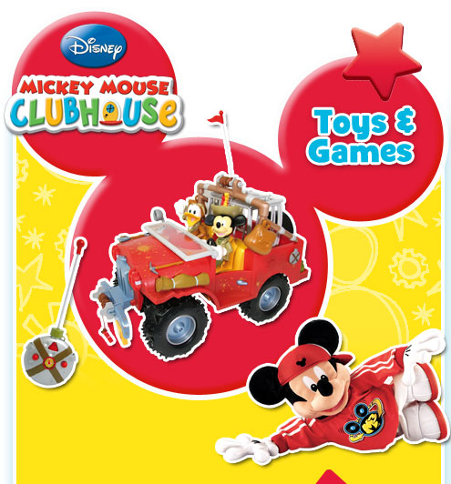 Buy the latest Mickey Mouse Disney Junior and Clubhouse games at the Argos Mickey and Minnie Mouse online shop Buy the latest Mickey Mouse Disney Junior and Clubhouse games at the Argos Mickey and Minnie Mouse online shop