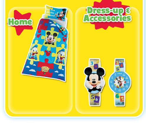 Buy Mickey Mouse bedding and homeware at the Argos Mickey and Minnie Mouse online shop Buy Mickey Mouse bedding and homeware at the Argos Mickey and Minnie Mouse online shop