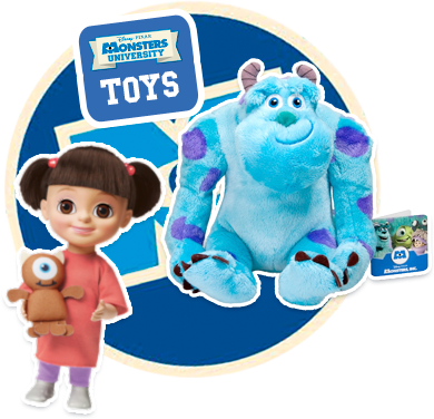 Buy Monsters University toys at Argos, including Monsters University action figures & outdoor toys. Argos, your online shop for Monsters University toys.