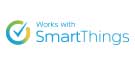 Samsung SmartThings logo.