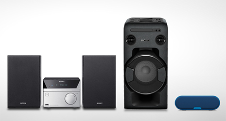 Sony audio range at Argos.