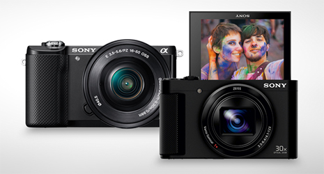 Sony digital cameras.