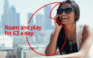 Get Vodafones Eurotraveller bundle to receive minutes, text and data while in Europe.