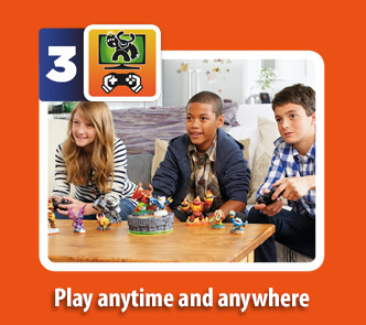Play Skylanders Giants anytime anywhere. Play Skylanders Giants anytime anywhere.