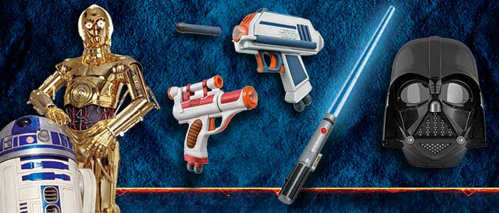 Star Wars toys and gifts.