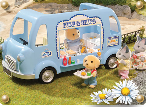 sylvanian families campervan argos