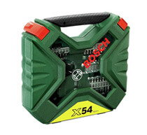 Image of a closed box of drill bits.