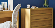 Hygena San Diego bedroom furniture - wardrobe - bedside cabinet - dressing table - chest of drawers.