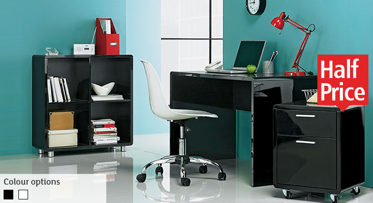 Sun Office furniture Collection - desk - storage cube - filing cabinet - pedesta