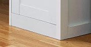 White Shaker Office furniture Collection - desk - filing cabinet 