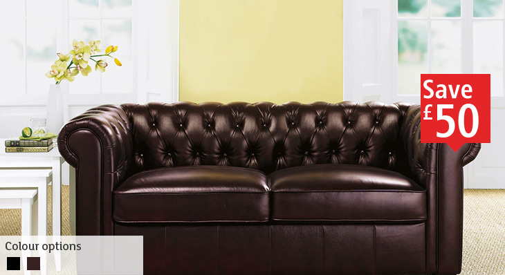 Chesterfield sales sofa argos