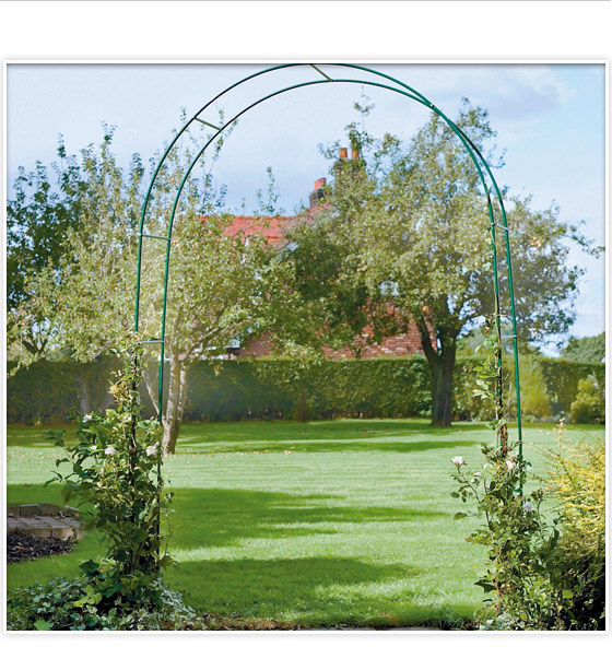 How To Decorate Your Garden Go Argos Steel Garden Arch