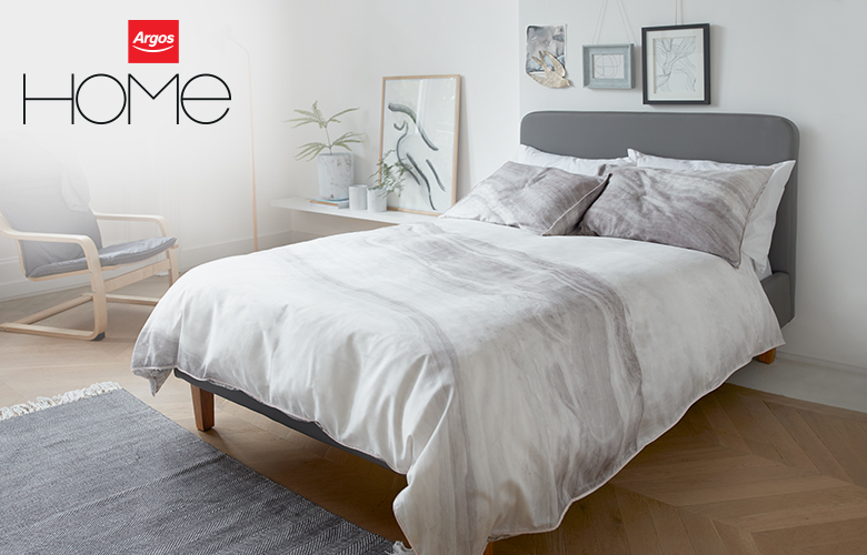 Dark Grey Bedding Argos